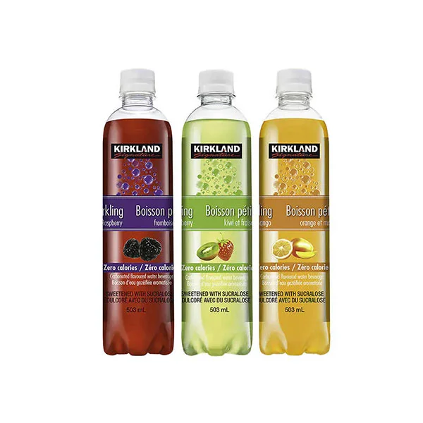 Kirkland signature sparkling flavoured water – Lovinio Inc