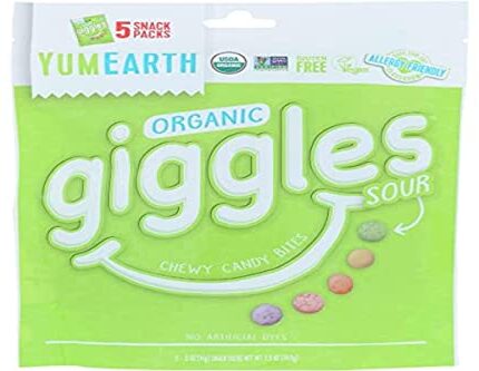 YUMEARTH Organic Sour Giggles, 2.5 OZ