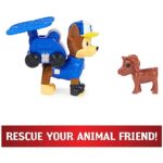 Paw Patrol, Aqua Pups Chase and Shark Action Figures