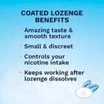 Nicorette 4 mg Coated Nicotine Lozenges to Help Quit Smoking - Ice Mint Flavored Stop Smoking Aid, 20 Count x 4