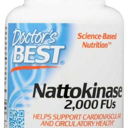 Doctors Best- Best Nattokinase, 2000FU, 90 vegetable capsules