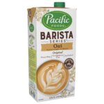 Pacific Foods Barista Series Original Oat Milk, Vegan Friendly, Kosher, Non-GMO, 32 Fluid Ounce (Pack of 12)