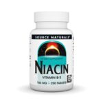 Source Naturals Niacin 100 mg Vitamin B-3, Non-GMO - 250 Tablets