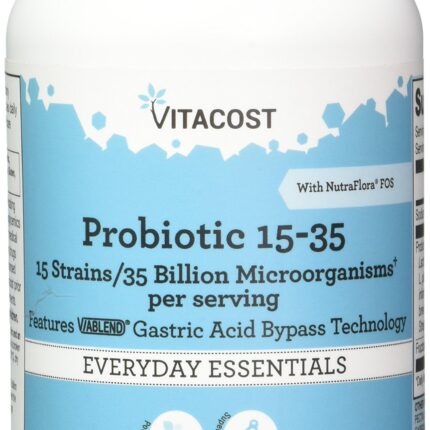 Vitacost Probiotic 15 - 35 Billion 240 Capsules