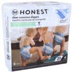 THE HONEST COMPANY Size 4 Tie Dye Diapers 23 Count, 23 CT