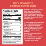 UNREAL Dark Chocolate Peanut Butter Cups | 5g Sugar | Certified Vegan, Gluten Free, Fair Trade, Non-GMO | No Sugar Alcohols or Soy | 6 Bags